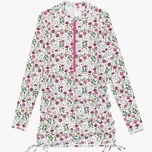 NWT Swim Zip Ocean Breeze swim rash guard Cover-up Size XL